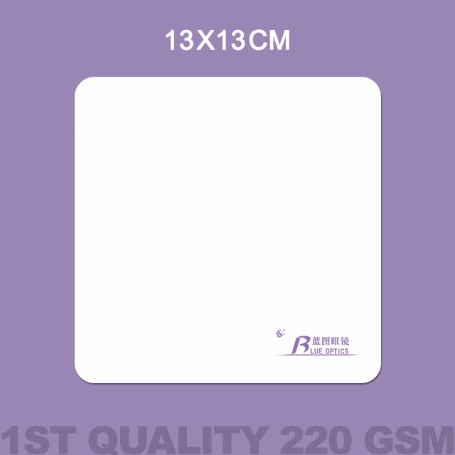 220gsm Embossed & Silk-Screen Printing Microfiber cleaning cloth First quality soft Free logo printing 13x13cm